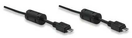 Scelto Dai Clienti Cavo Usb 2.0 Micro A Maschio / Micro A Maschio, 1.8 m, Nero
