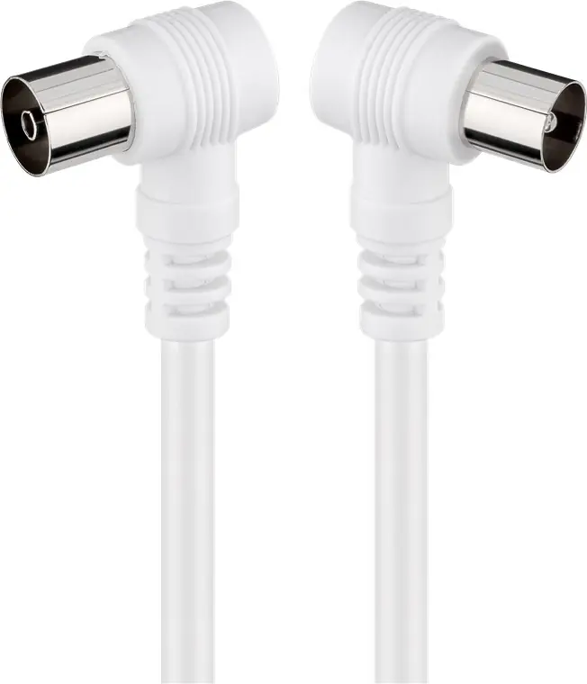 Cavo Antenna TV M/F 2,5 mt angolato 90° Promozione Esclusiva