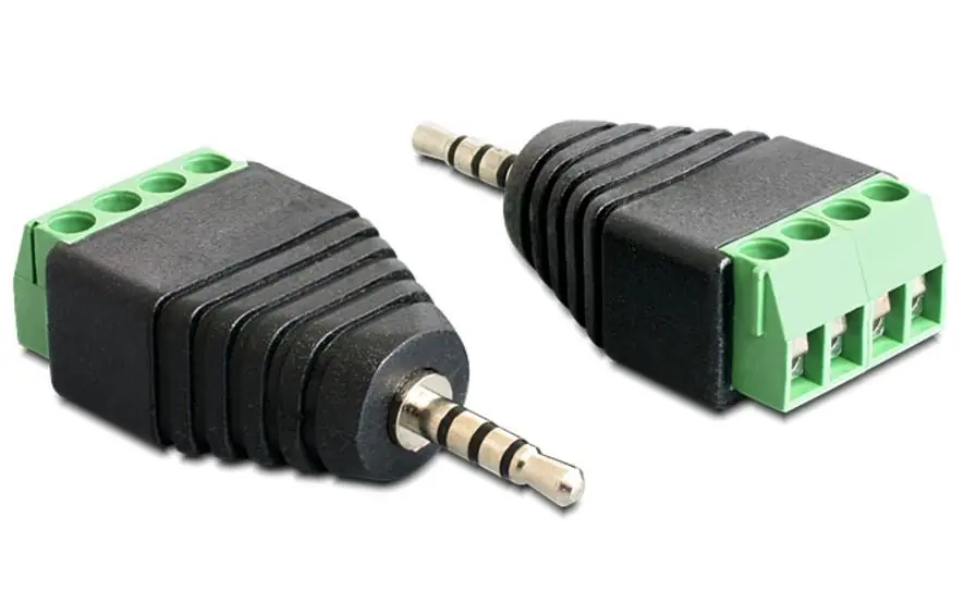 Non Perdere Adattatore Audio 2.5" Maschio a Terminal Block 4 pin