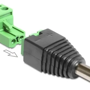 Adattatore DC 2.5x5.5 mm Maschio Terminal Block 2 pin Occasione Imperdibile