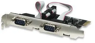 Esclusivo Scheda Seriale PCI Express 2 porte DB9