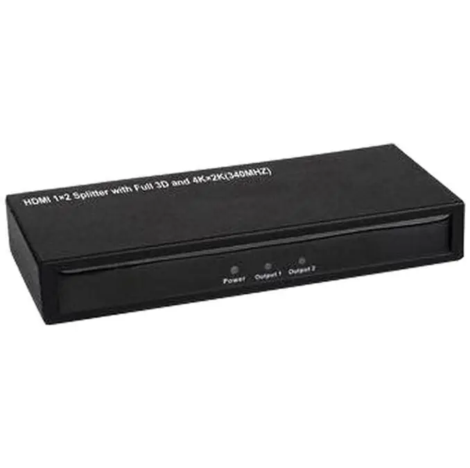 Offerta Limitata Splitter HDMI Banda 340 MHz, Full 3D, 4K 2 vie