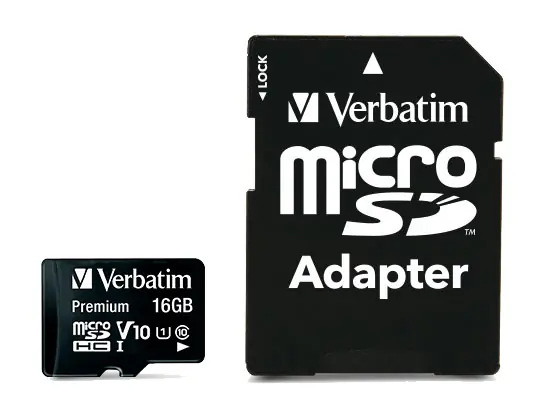 Non Perdere Memoria Micro SDHC 16 Gb con Adattatore - Classe 10