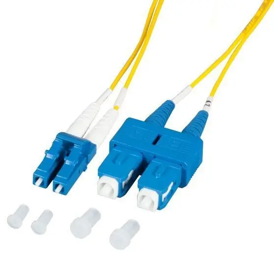 Prezzo Scontato Cavo Fibra Ottica SC/LC 9/125 Monomodale 10m Diametro 1.2mm OS2
