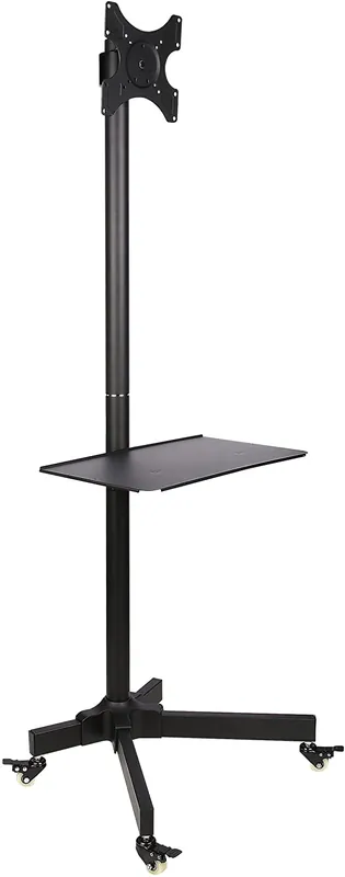 Supporto a Pavimento con Mensola Trolley TV LCD/LED/Plasma 19"-37" Di Tendenza