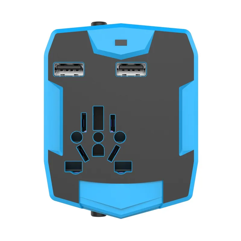 Adattatore da viaggio con PowerBank 6000mAh e 2 USB Compra Adesso