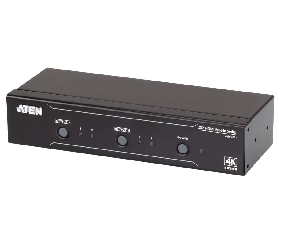 Switch Matrix 2x2 HDMI 4K con Telecomando IR, VM0202H Promozione