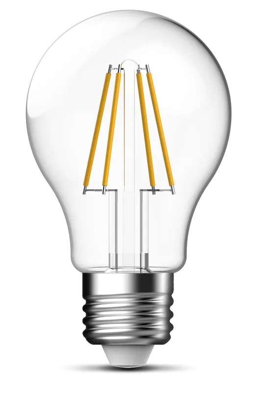 Lampadina LED E27 Bianco Caldo 4W Filamento Classe A++ Nuova Collezione