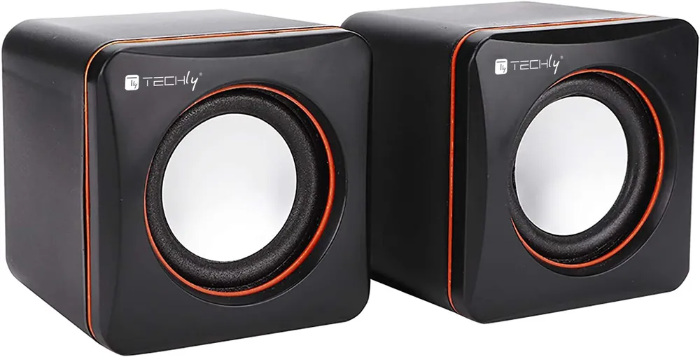 Spedizione Espresso Set Altoparlanti Multimediali per Notebook e PC USB 2.0 e Jack 3,5 mm