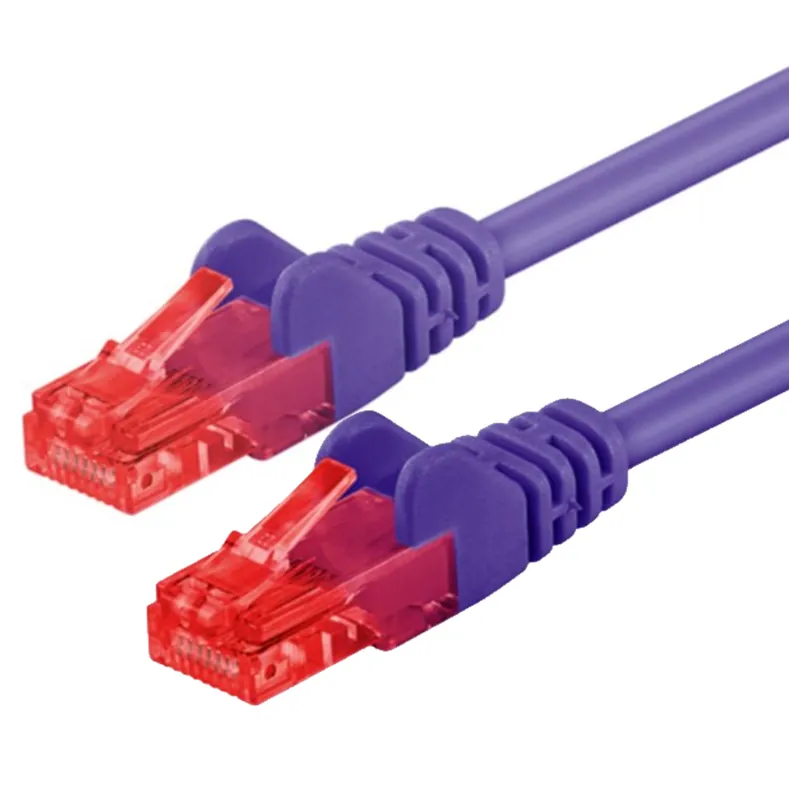 Ultima Occasione Cavo di rete Patch CCA Cat. 6 Viola UTP 1,5 m