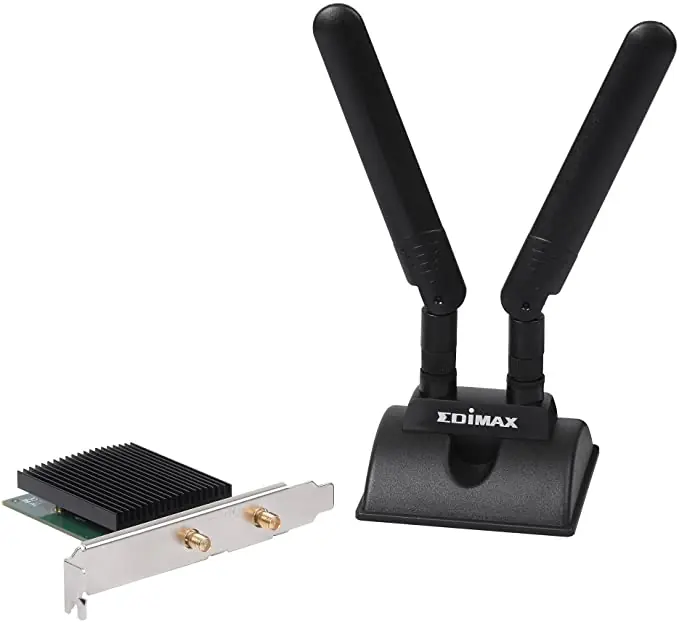 Adattatore WiFi AX3000 Scheda plug-in WLAN PCI Express 3000 MBit/s Bluetooth 5.0, EW-7833AXP Promozione