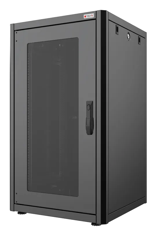 Economico Armadio Rack 19‘‘ 600x600 42 Unità Nero serie Easynet