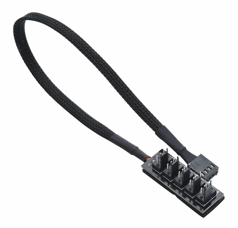 Subito Disponibile Cavo di Alimentazione per Ventole Hub Splitter PWM da 1 a 4