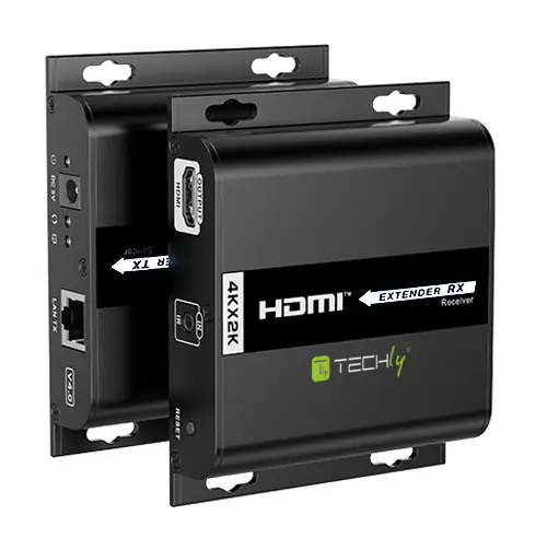 Extender HDMI over IP con PoE IR 4K UHD su Cavo Cat.6 fino a 120m Occasione Imperdibile