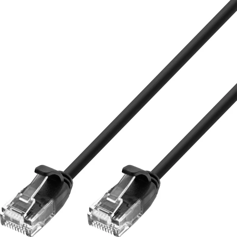 Direttamente Dal Produttore Cavo Patch di Rete Cat.6 UTP Slim 2m Nero