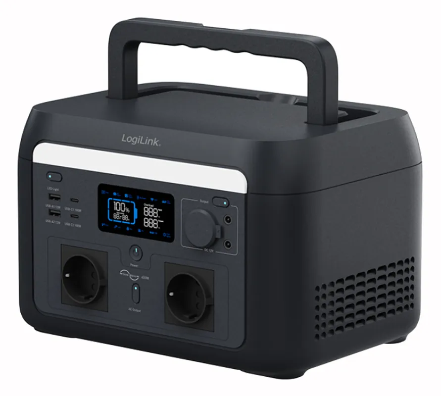 Stazione di Alimentazione Portatile 600W LiFePO4 Batteria Ricarica Solare Tuya Affare