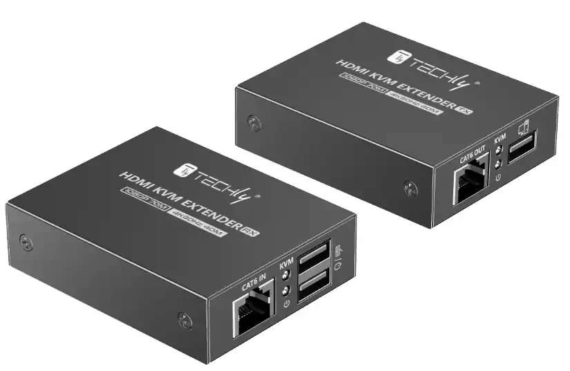 HDMI KVM Extender su Cavo di Rete 1080p@60Hz fino a 70m 4K fino a 40m Offerta Lampo