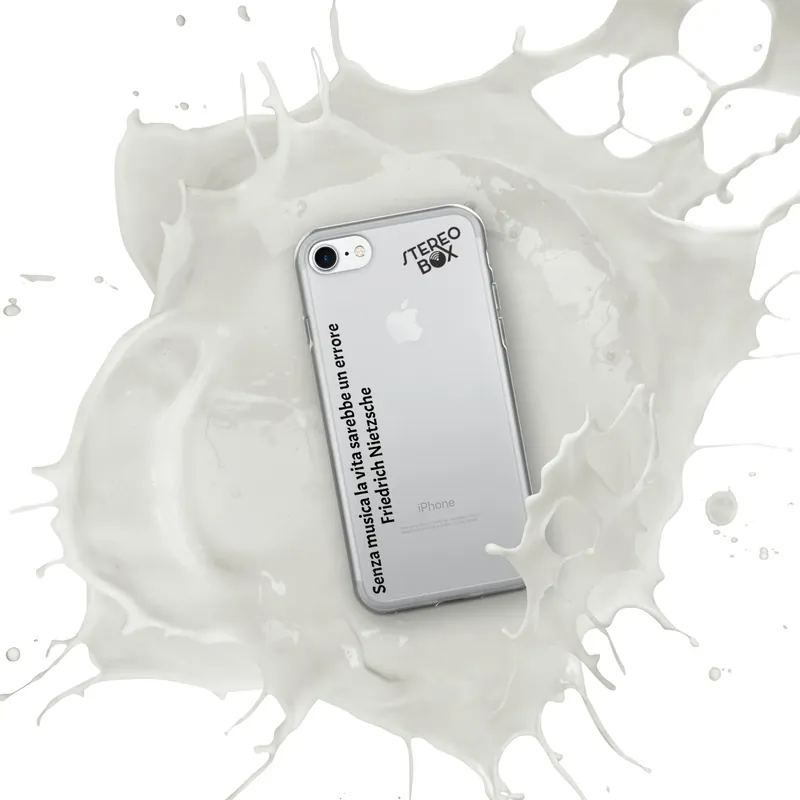 Esclusivo Cover per iPhone - FRIEDRICH NIETZSCHE - STEREO BOX