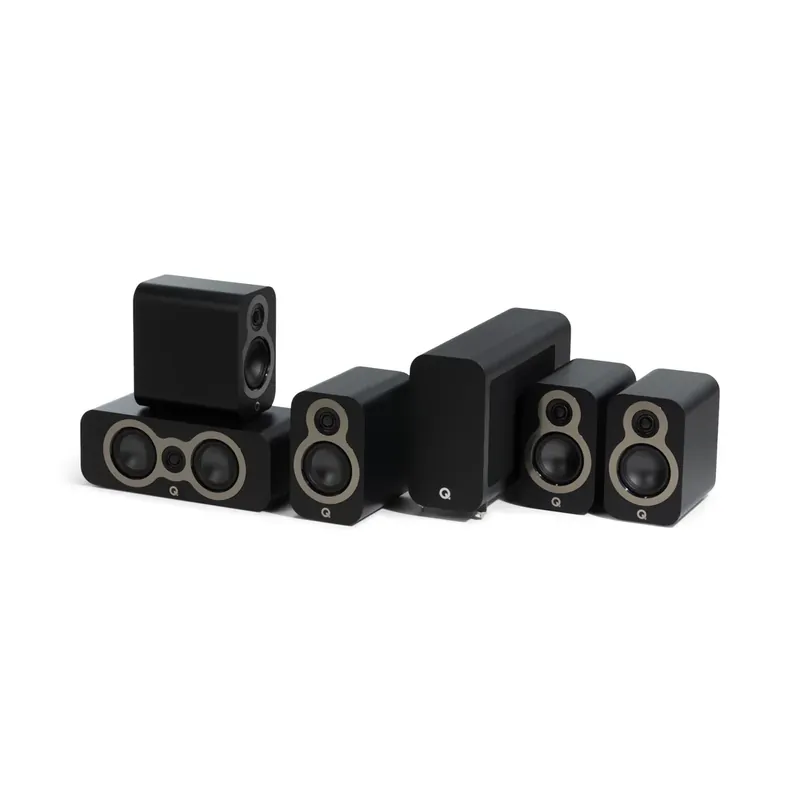 QAcoustics 3010c 5.1 CINEMA PACK - Sistema altoparlanti surround Popolare